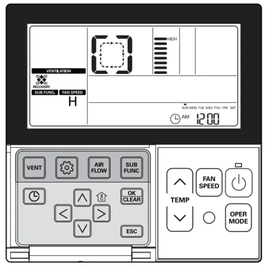 LG LZ H100GXH4 Air Conditioning Heat Recovery Ventilator With Humidifier - fig12
