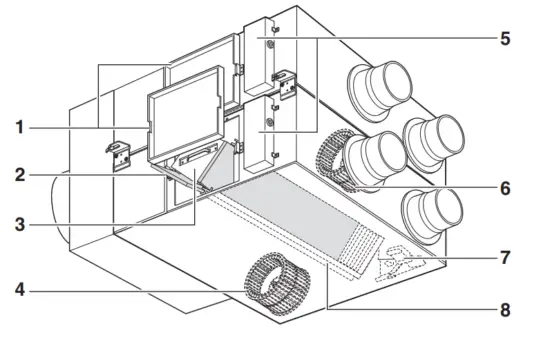 LG LZ H100GXH4 Air Conditioning Heat Recovery Ventilator With Humidifier - fig3