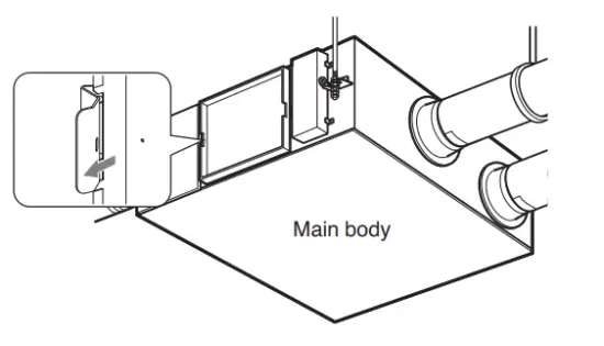 LG LZ H100GXH4 Air Conditioning Heat Recovery Ventilator With Humidifier - fig31
