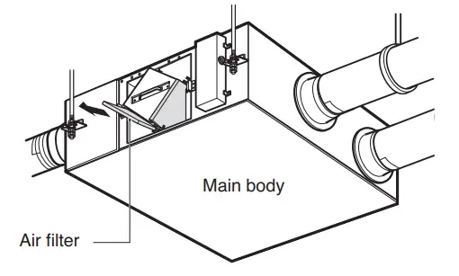 LG LZ H100GXH4 Air Conditioning Heat Recovery Ventilator With Humidifier - fig32