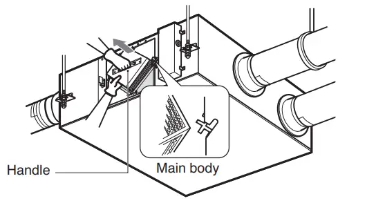 LG LZ H100GXH4 Air Conditioning Heat Recovery Ventilator With Humidifier - fig33