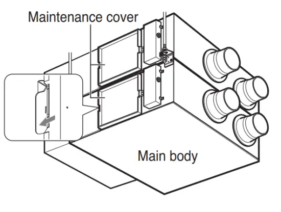 LG LZ H100GXH4 Air Conditioning Heat Recovery Ventilator With Humidifier - fig34