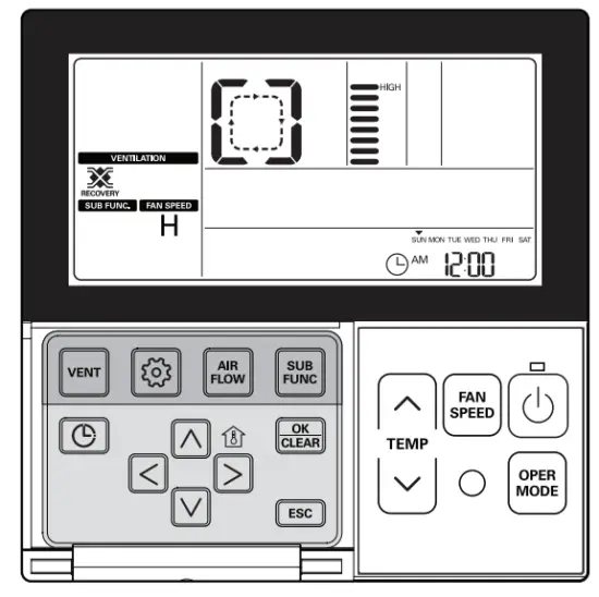 LG LZ H100GXH4 Air Conditioning Heat Recovery Ventilator With Humidifier - fig6
