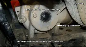 Differential Spacers Installation 2