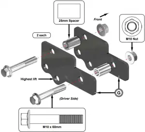 Differential Spacers Installation 3