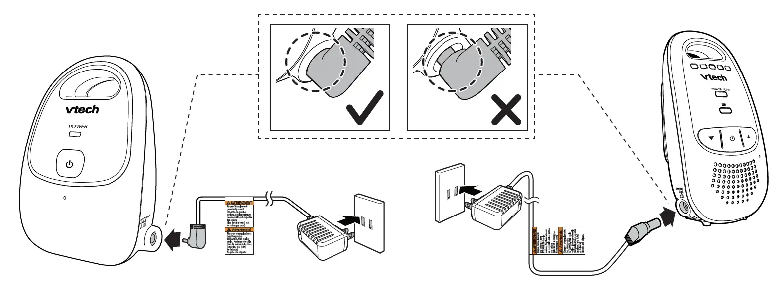 vtech DM111-2 Digital Audio Monitor 3