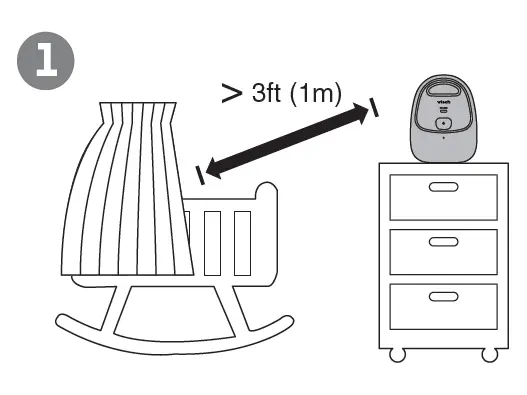vtech DM111-2 Digital Audio Monitor 5