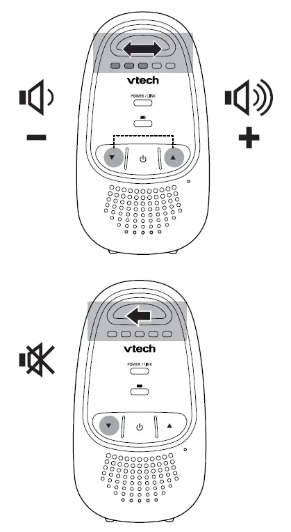 vtech DM111-2 Digital Audio Monitor 9