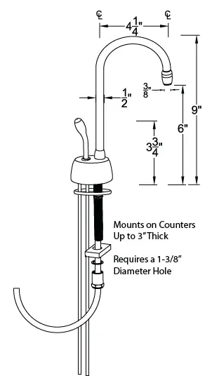 WESTBRASS DT1F271 Instant Hot Water Dispenser FIG 6