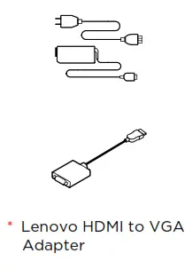 * Lenovo HDMI to VGA Adapter