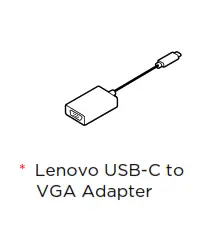 Lenovo USB-C to VGA Adapter