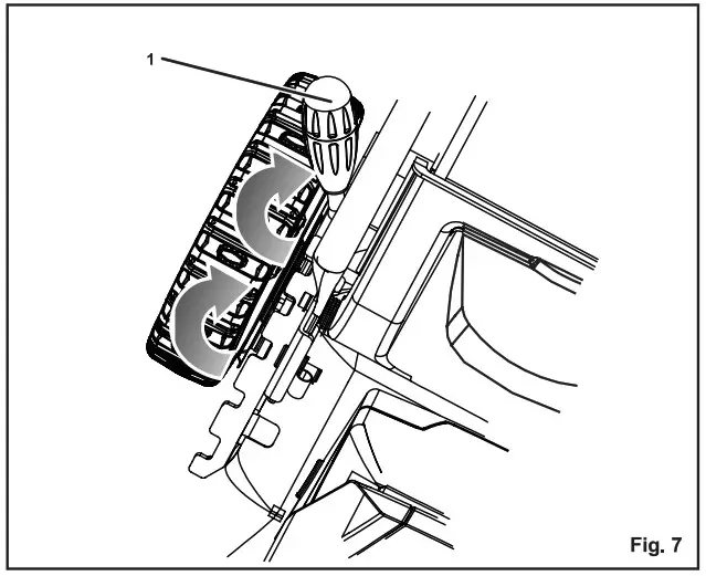 greenworks 25112 21 inches Electric lawn mover - operating