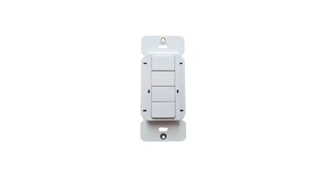 Trublu Psc-dm-ws-400-ble-sr Series Wireless 4-button Dimmer Wall Switch User Guide