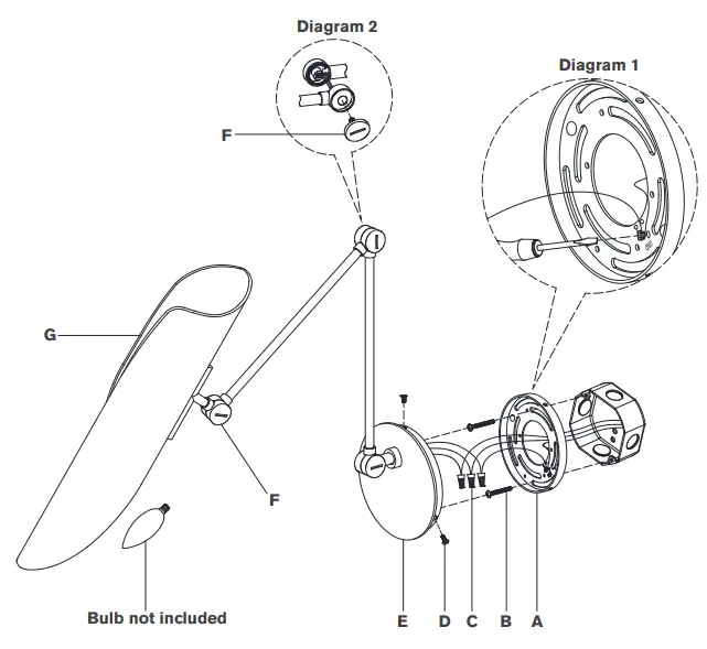 circalighting CD2020 Flore Double Library Wall Light - fig