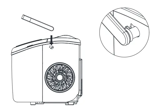 Smad HZB-12 Portable Automatic Ice Maker-fig4