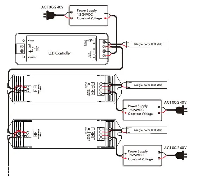 OPTONICA 6393 1 Channel Constant Voltage Power Repeater 2