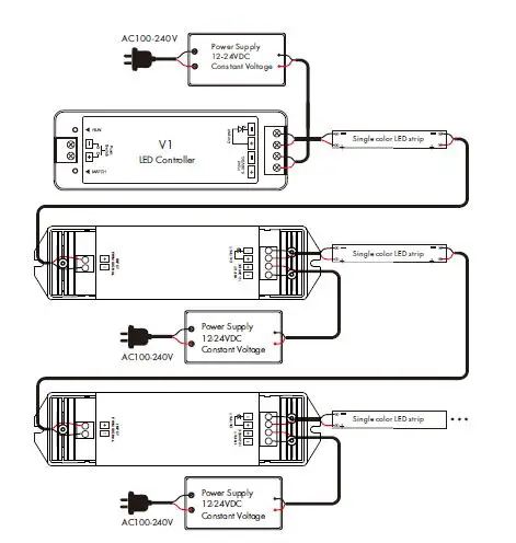 OPTONICA 6393 1 Channel Constant Voltage Power Repeater 3