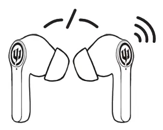 wickedaudio WI TW525X Apoc TWS Earbuds - Reset