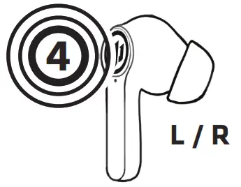 wickedaudio WI TW525X Apoc TWS Earbuds - Voice Assistant