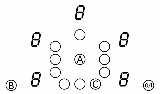ILVE Induction Cooktop - Cancellation of the existing configuration