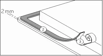 ILVE Induction Cooktop - How to stick the gasket
