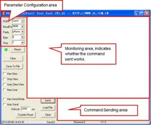 RS-232 control software