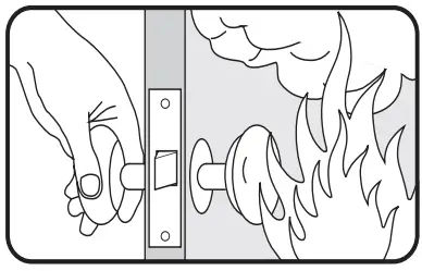 What to do in case of alarm