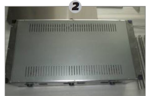 SERV IT 423EST5WE Electric Open Well Steam Tables User Manual - Place the base (A) assembly on floor