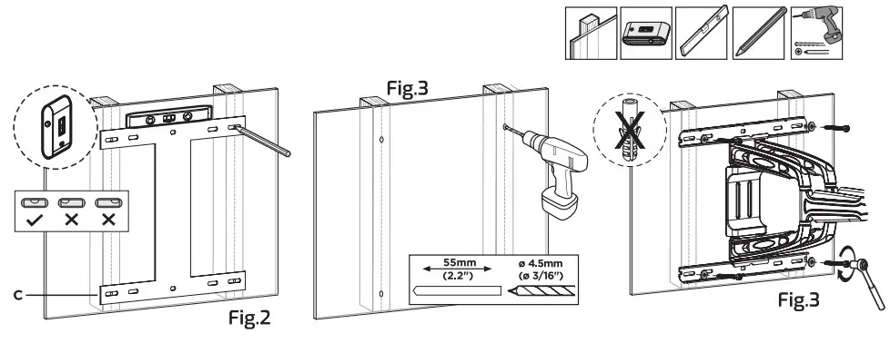 THOR 28022T 80-Inch Max Full Motion Heavy Duty Wall Mount - Figure 2