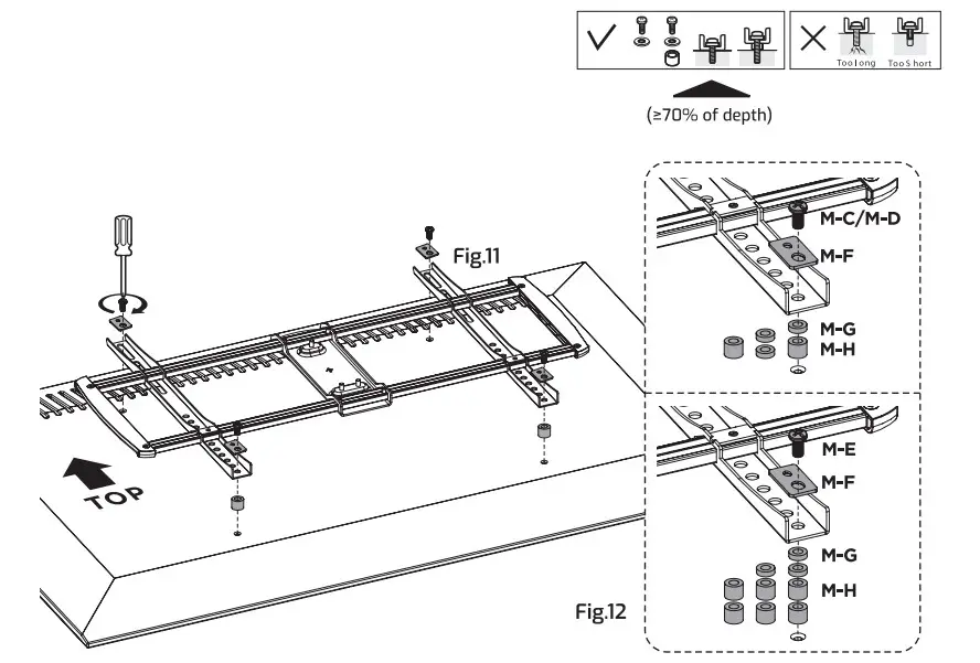 THOR 28022T 80-Inch Max Full Motion Heavy Duty Wall Mount - Figure 7