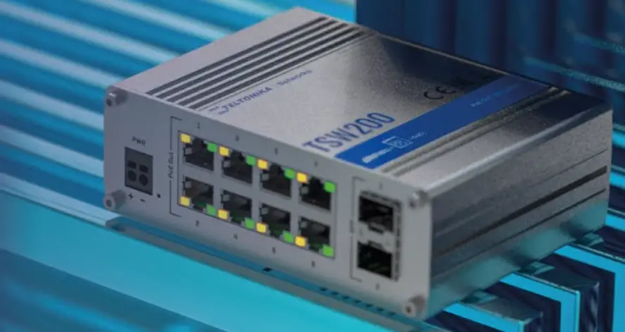 Teltonika Tsw200 Industrial Unmanaged Poe Switch User Guide