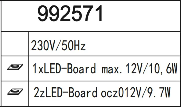 LeuchtenDireckt 15127-55 Wave Floor Lamp FIG (2)