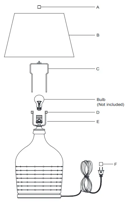 RALPH LAUREN RL 3633 Halifax Small Table Lamp Fig