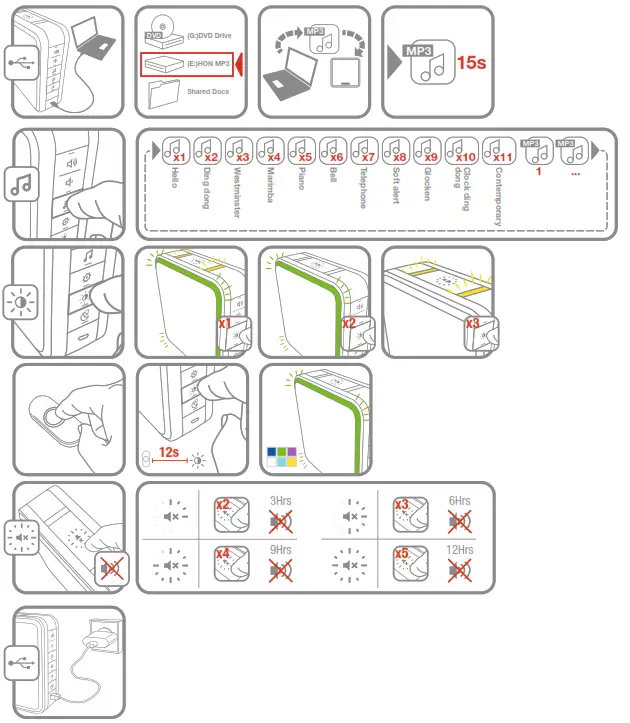 Honeywell DC917NG LED Doorbell Silver - 3