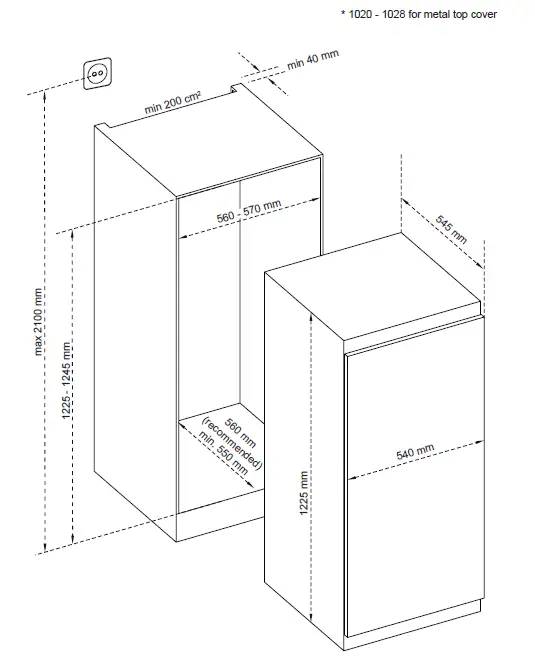 Respekta-KS1224-Built-in-Refrigerator-02