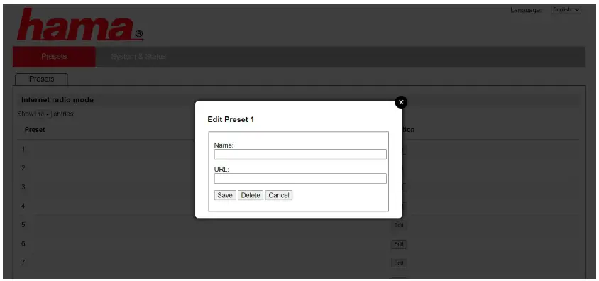hama DIT2006BT Digital HiFi Tuner - device