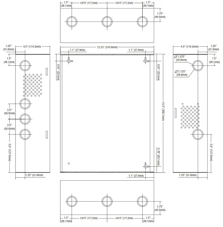 Altronix eFlow102NV Series Power Supply-Chargers - 13