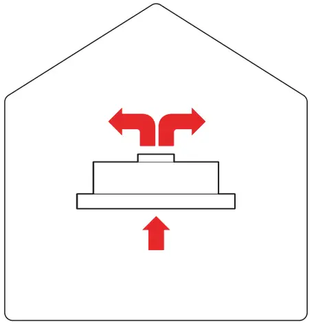 ELVITA CSF3600X Cooker Hood - carbon filter