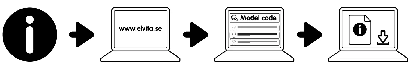 ELVITA CSF3600X Cooker Hood - quick start