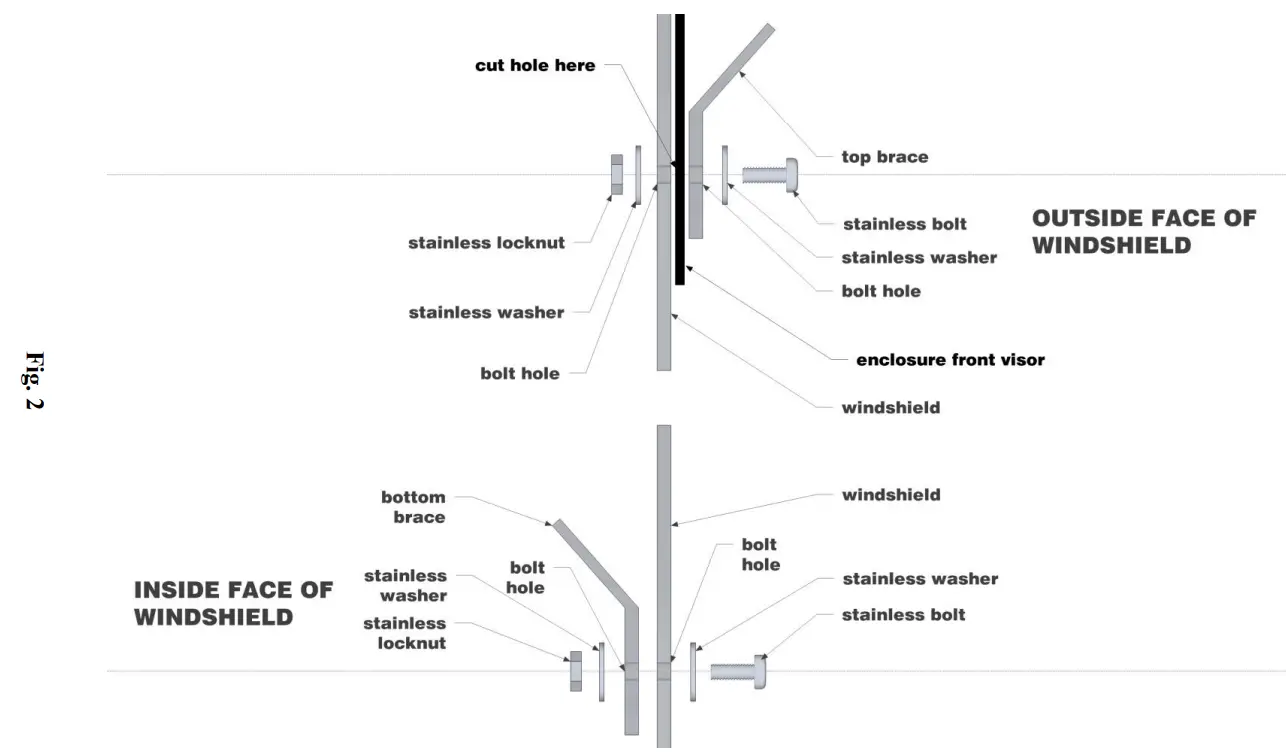 FALCON-RIDGE-KAW-4010TRANS-FC04-Kawasaki-4010-Trans-Full-Cab-Enclosure-with-Aero-Vent-Lexan-Windshield-FIG-2