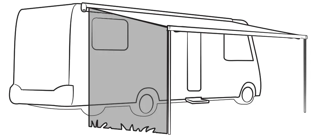 THULE 306515 Rain Blocker G2 Side Fig1