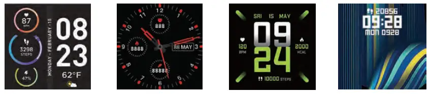 Changing Watch Faces