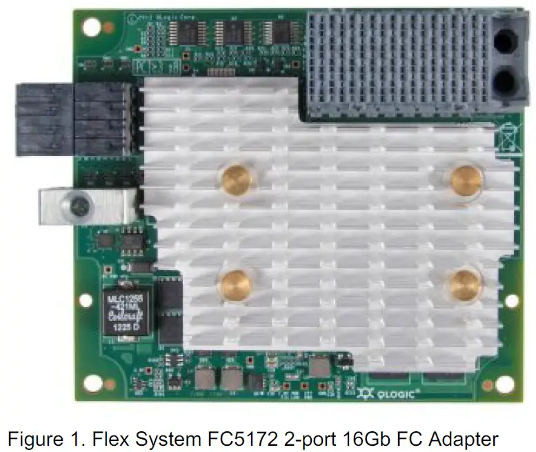 Lenovo 69Y1942 Flex System FC5172 2-port 16Gb FC Adapter-1