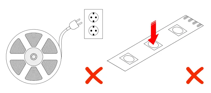 ARTECTA RIBBON2835 Strip LED 24V Blanc chaud 2700K 240 LEDsm 23550lm - Handling