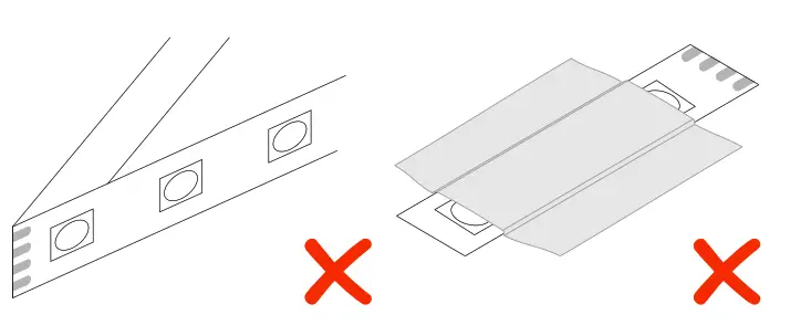 ARTECTA RIBBON2835 Strip LED 24V Blanc chaud 2700K 240 LEDsm 23550lm - Handling4