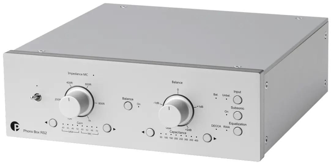 Pro-Ject Phono Box RS2 Fully balanced, fully discrete phono preamp of the highest class -
