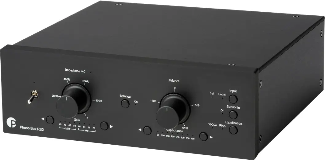 Pro-Ject Phono Box RS2 Fully balanced, fully discrete phono preamp of the highest class -1