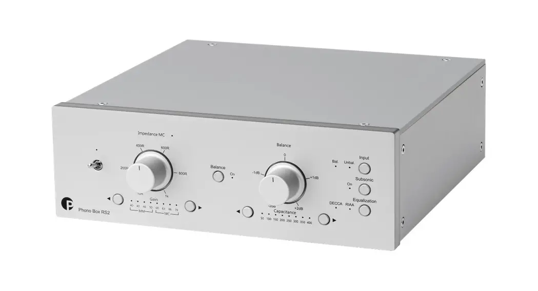 Pro-ject Phono Box Rs2 Fully Balanced, Fully Discrete Phono Preamp Of The Highest Class User Guide