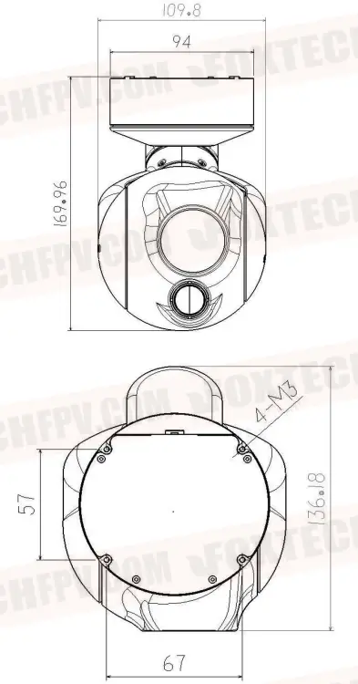 FOXTECH-EH30-M-TIR-Dual-Sensor-30X-Optical-Zoom-Camera-FIG-1