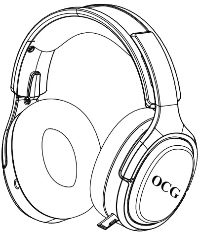 OCG TA-5000 2.4GHz Wireless Gaming Headset-fig1